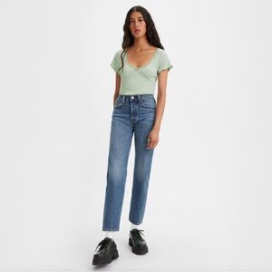 Levi's Premium Wedgie Straight Leg Jeans